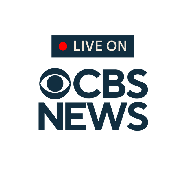 CBS News logo with 'Live on' text.